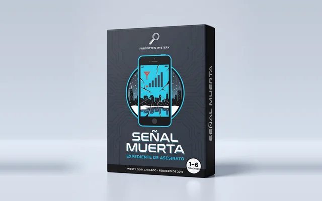 Señal muerta: portada de un expediente de asesinato imprimible