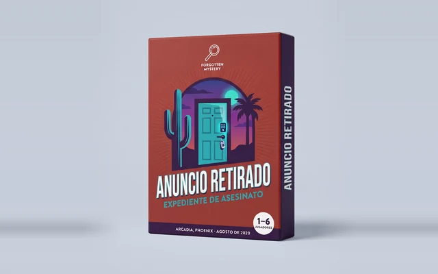 Anuncio retirado: portada de un expediente de asesinato imprimible