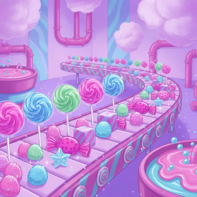 The Candy Factory Mix-Up — printable escape room kit cover