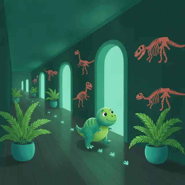 Dino Museum Rescue — printable escape room kit cover