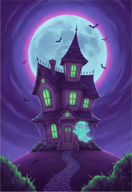 The Ghost of Hollow House — printable escape room kit cover