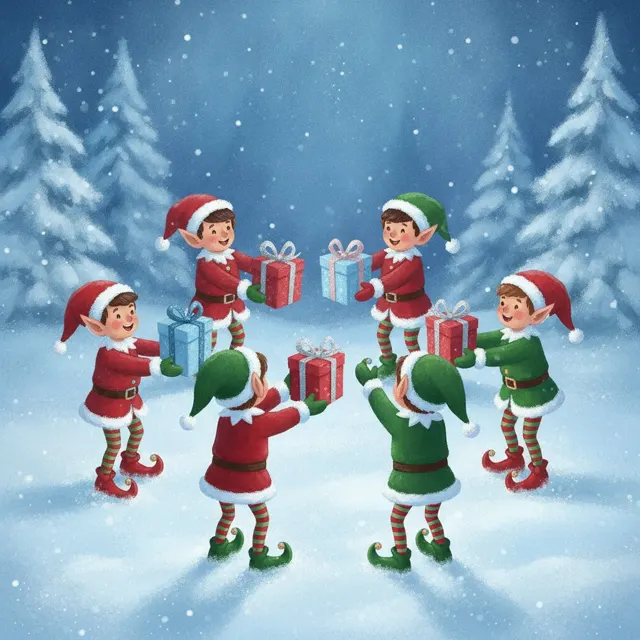 The Lost North Pole Post — printable escape room kit cover