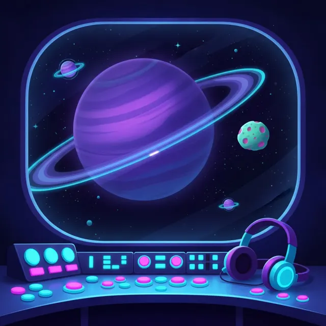 Robot Space Station — printable escape room kit cover