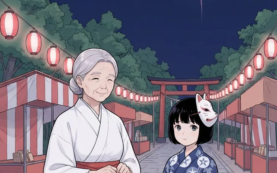 夜祭りの迷子札 ― 消えた鈴の行方：印刷して遊ぶ謎解きキットの表紙