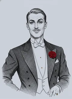 Gus Moreno, the pianist — Murder at the Gilded Canary character