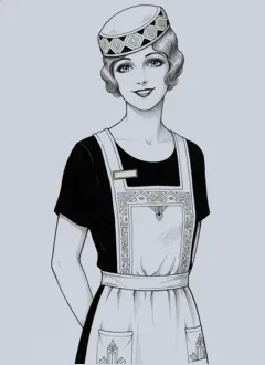 Mabel Finch, the coat-check girl — Murder at the Gilded Canary character