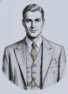 Rocco Santini, the liquor supplier — Murder at the Gilded Canary character
