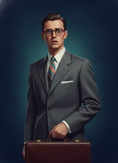 Peter Aldridge, Lord Thorne's secretary — Murder on the SS Aurelia character