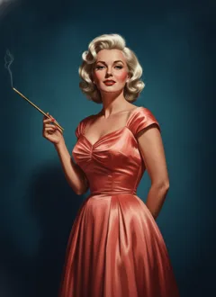 Dee Fontaine, the film starlet — Murder on the SS Aurelia character