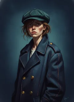 Winnie Larkin, the stowaway — Murder on the SS Aurelia character