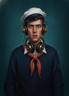 Lucien Marchetti, the radio operator — Murder on the SS Aurelia character