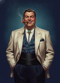 Rafael Ortega, the cattle baron — Murder on the SS Aurelia character