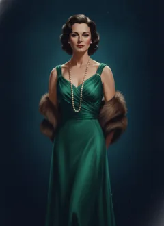 Cordelia Vane, the widow — Murder on the SS Aurelia character