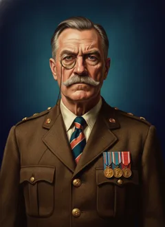 Colonel Bernard Whitlock, the retired colonel — Murder on the SS Aurelia character