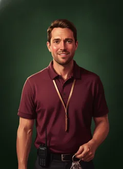 Jordan Wells, the venue manager — Murder at the Vineyard Wedding character