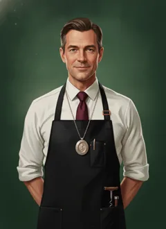 Marco Ricci, the sommelier — Murder at the Vineyard Wedding character